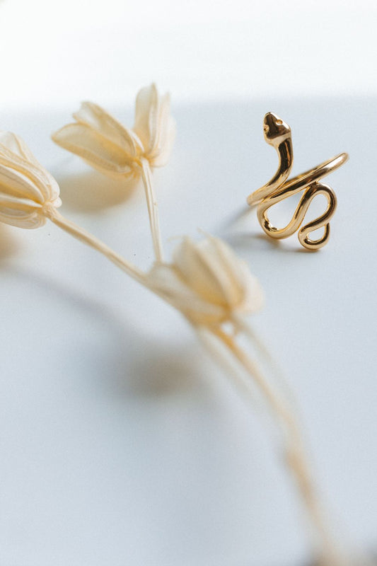 Gold Snake Ring