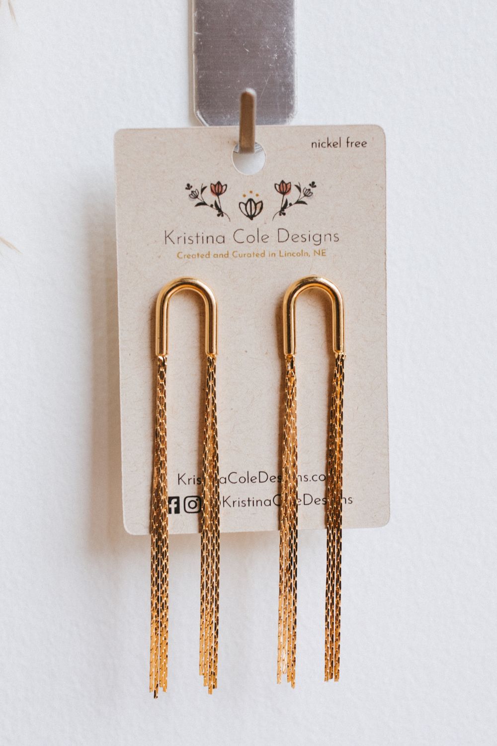 Gold Arch Dangles
