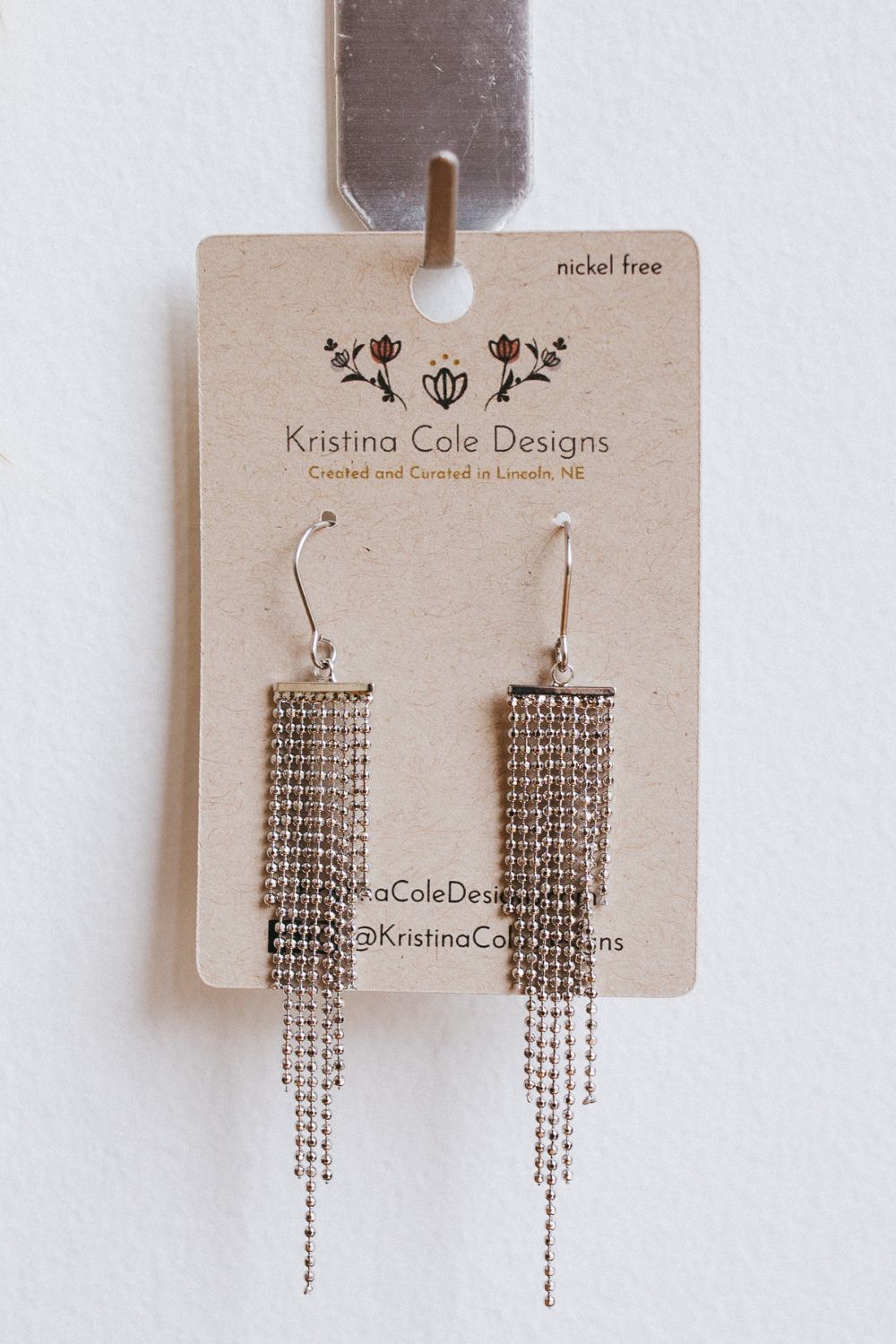 Silver Chain Dangles