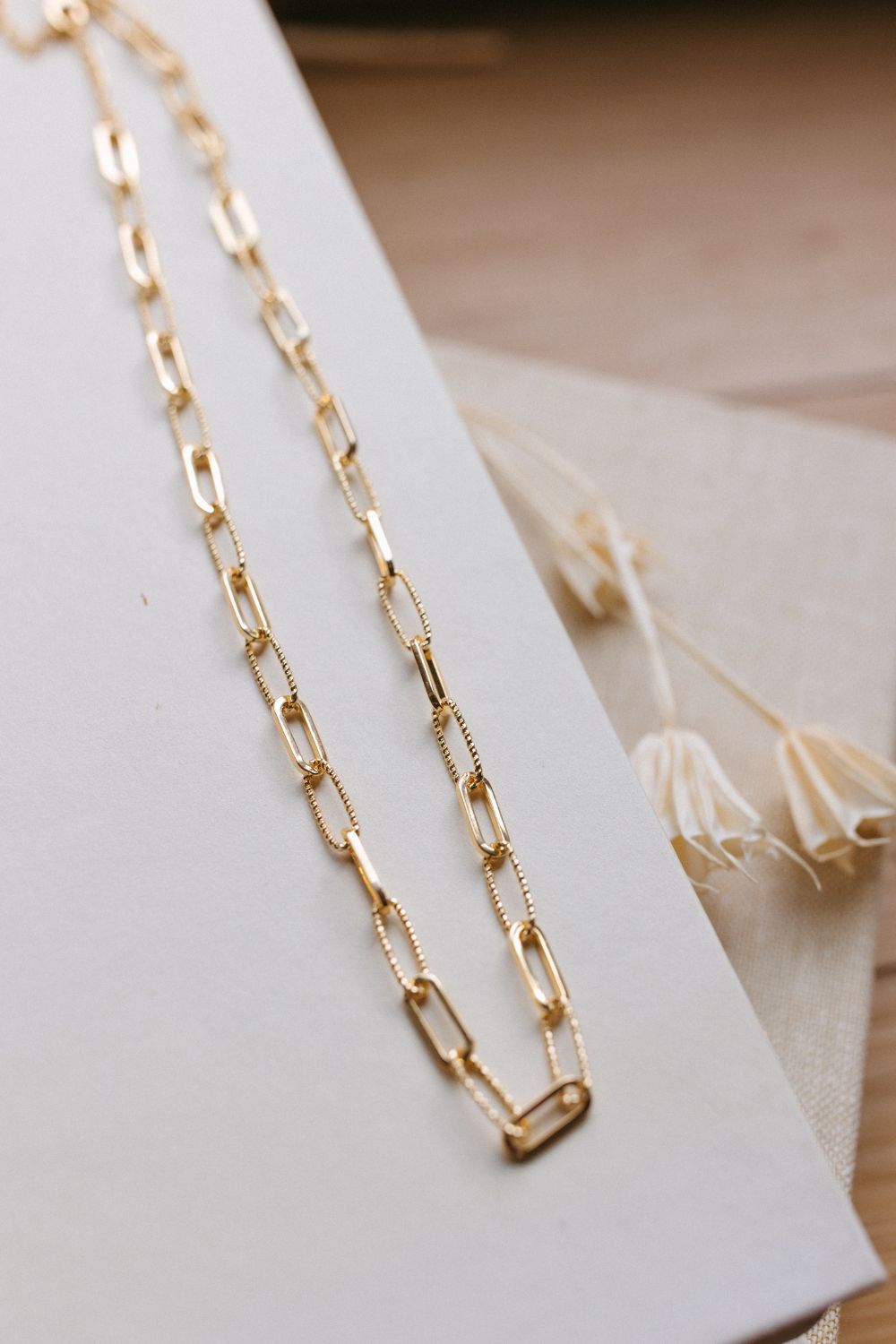Gold Chunky Chain Necklace