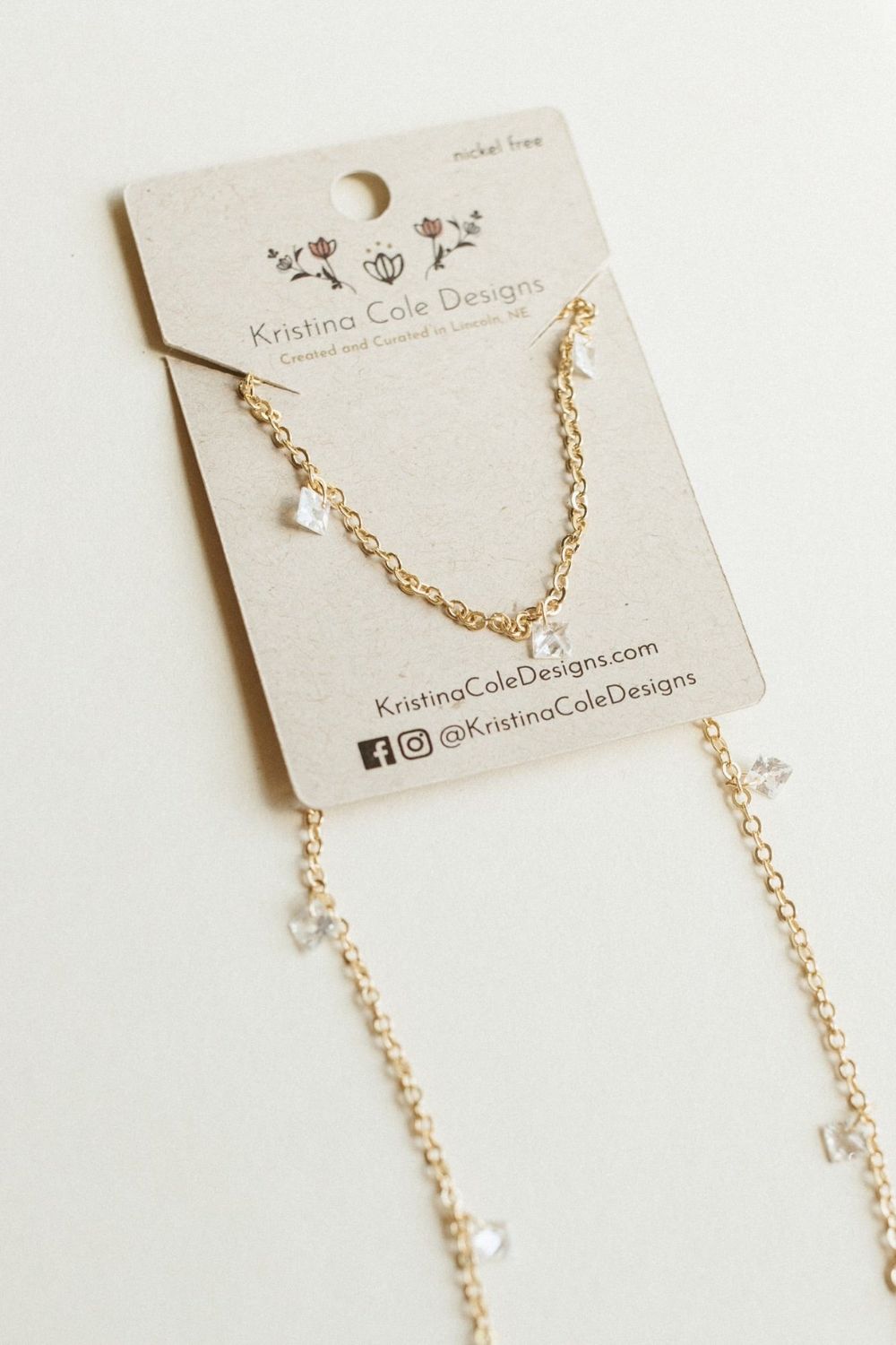 Gem Charm Necklace