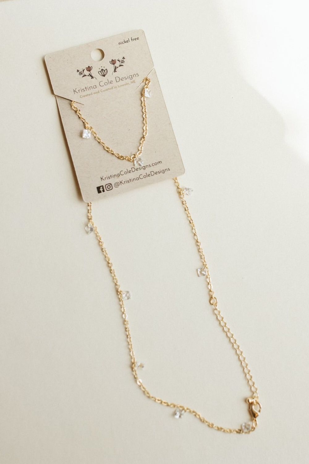 Gem Charm Necklace