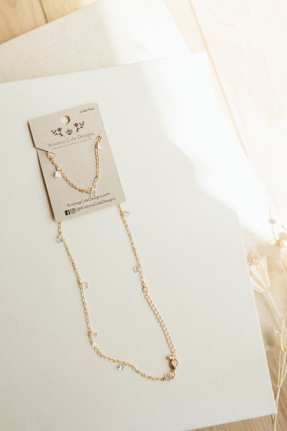 Gem Charm Necklace