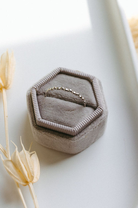 Silver Textured Ring
