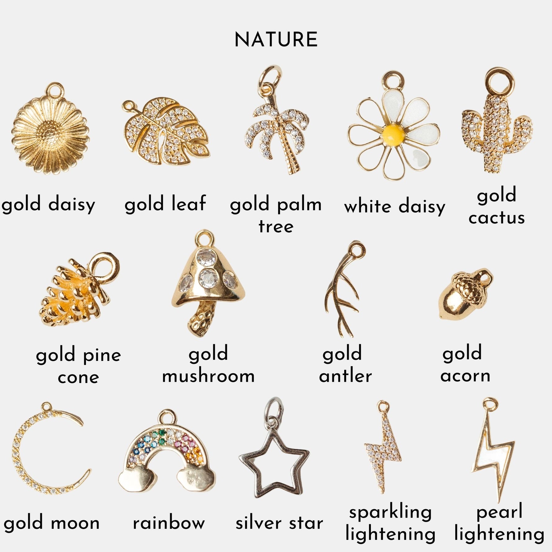  Nature Charms