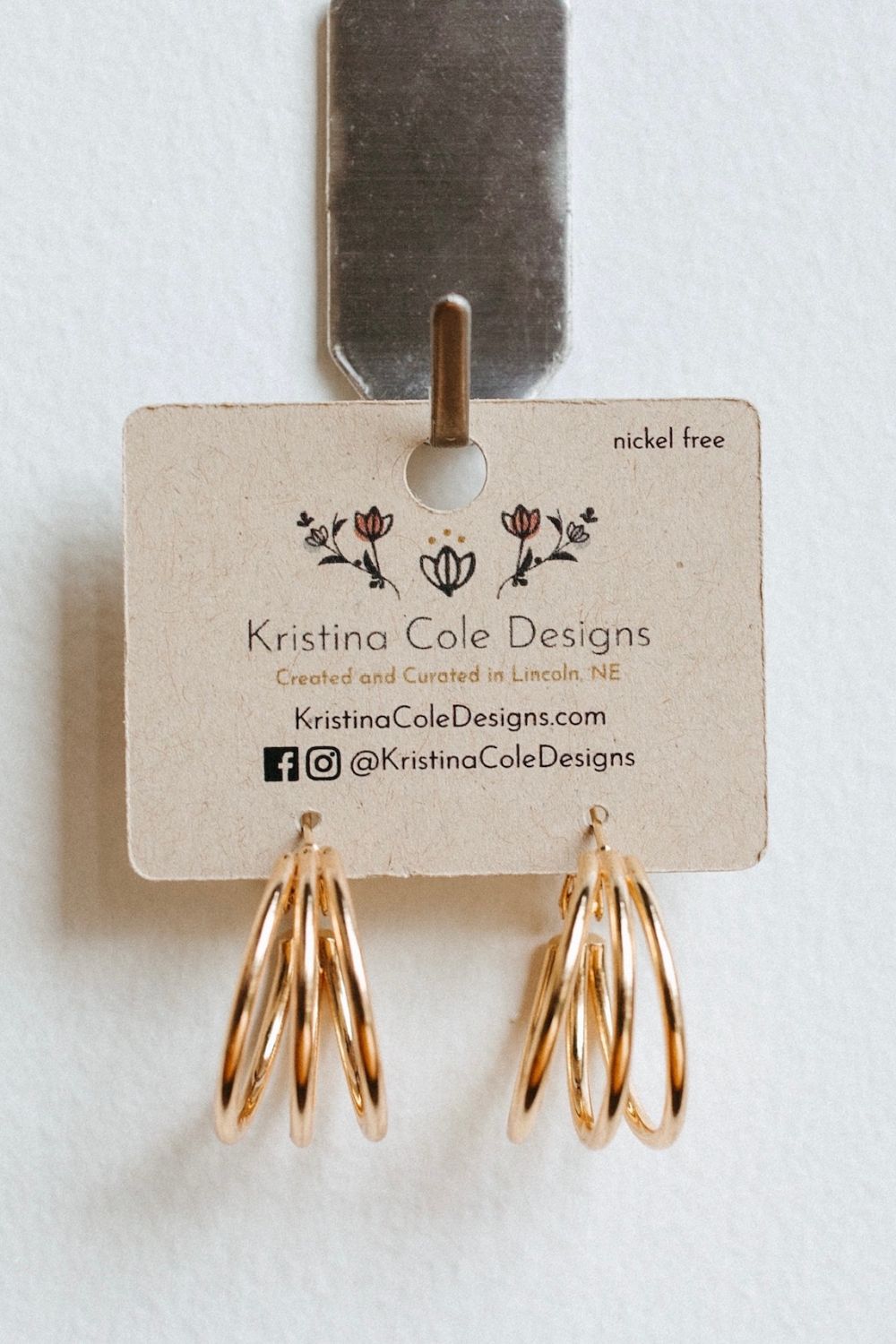 Gold Multi Hoops