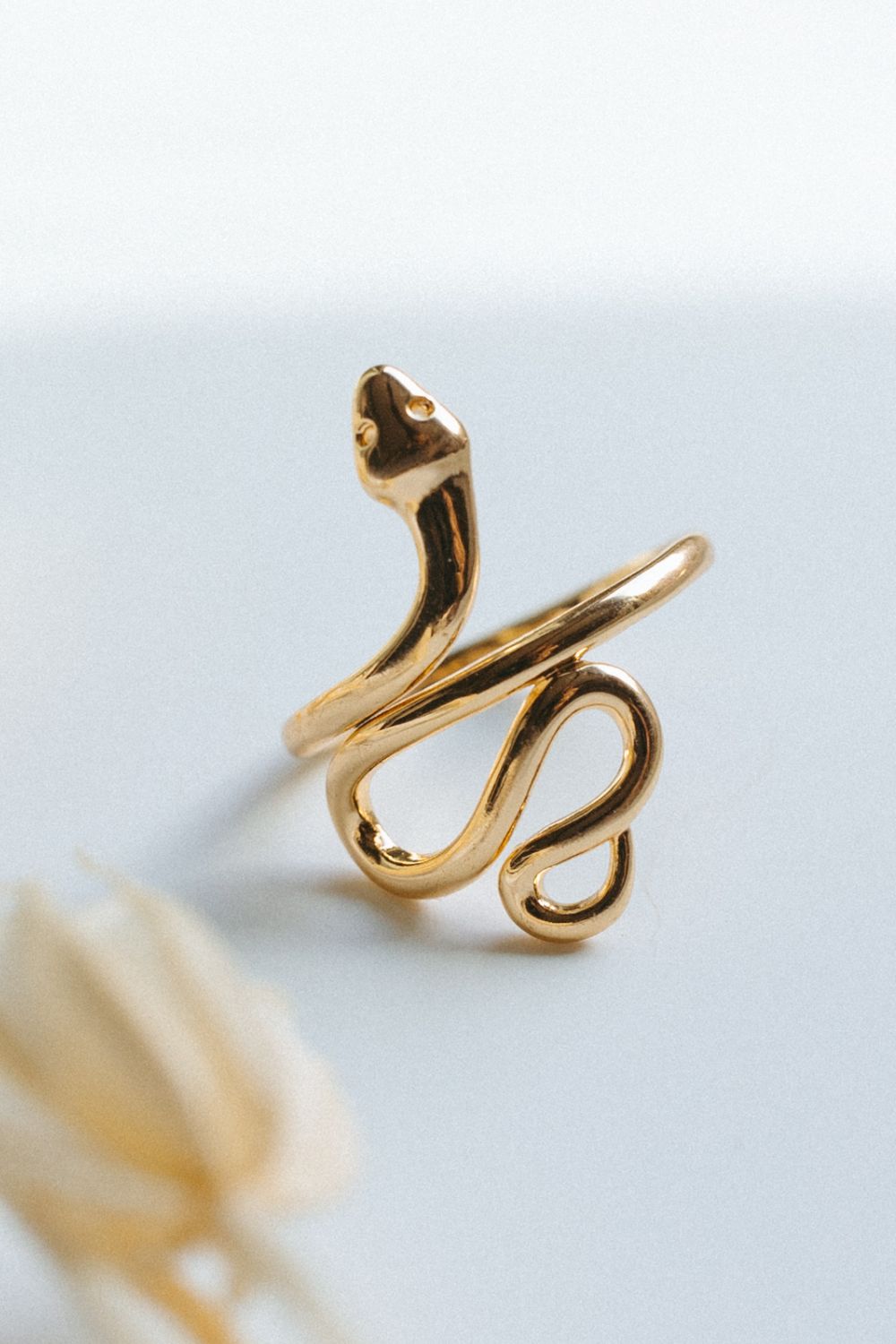 Gold Snake Ring