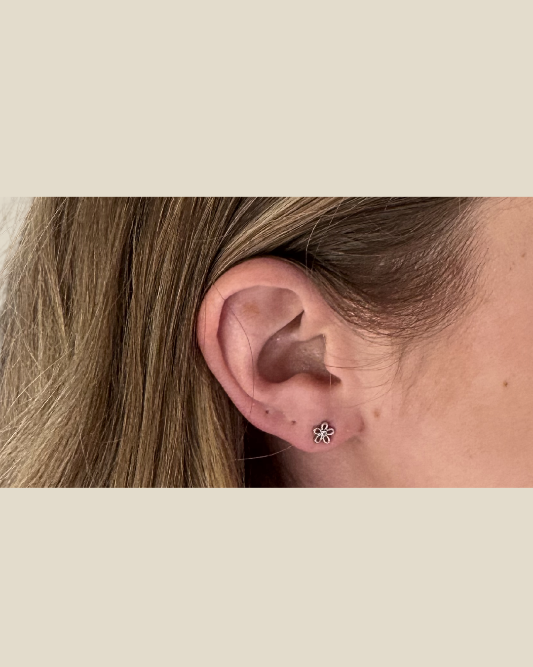Beaded Bloom Studs