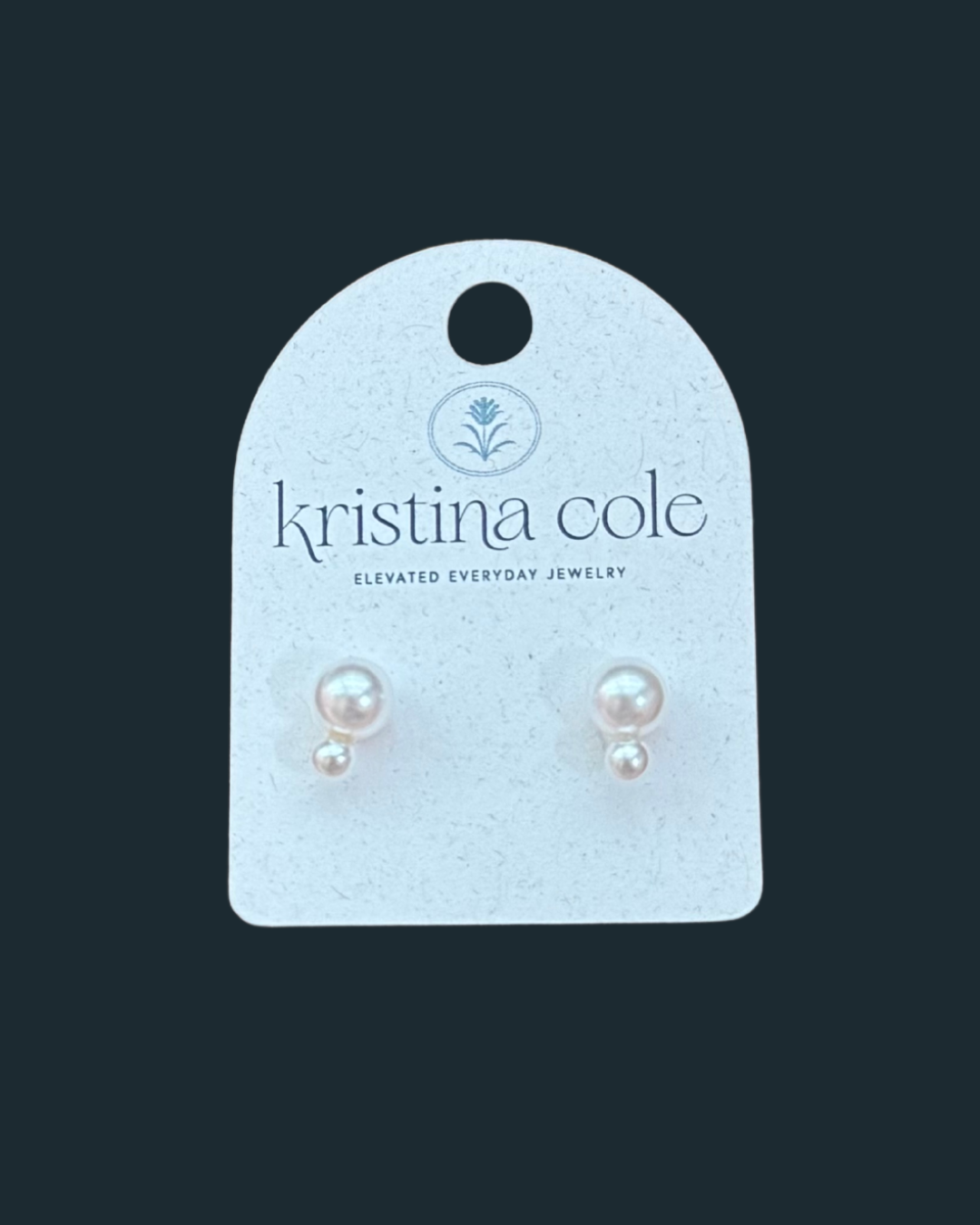 Dewdrop Pearl Studs