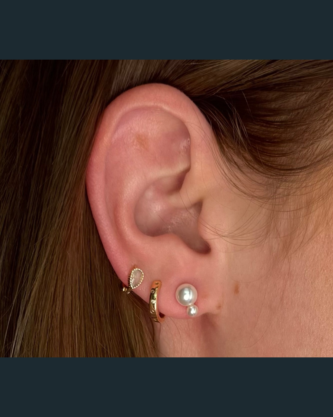 Dewdrop Pearl Studs