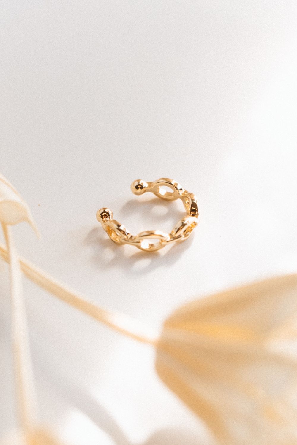Gold Chain Ear Cuff