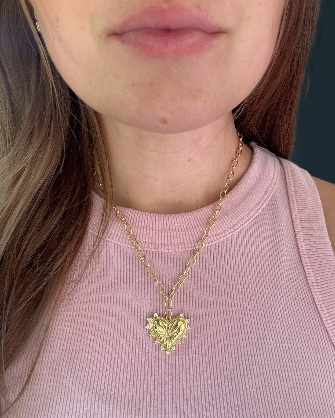 Heirloom Heart Necklace