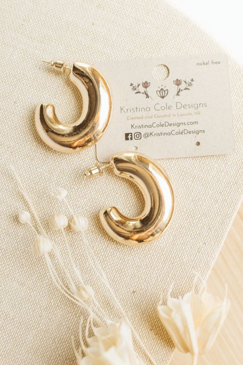 LIMITED RELEASE: Chunky Gold Hoops