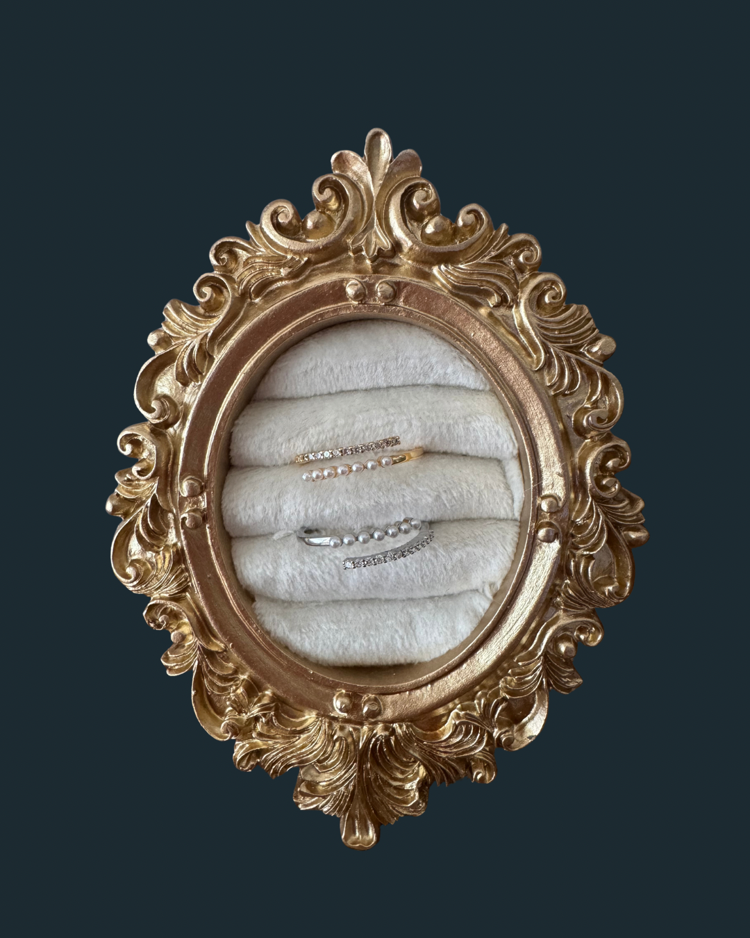 Pearl & Pavé Ring