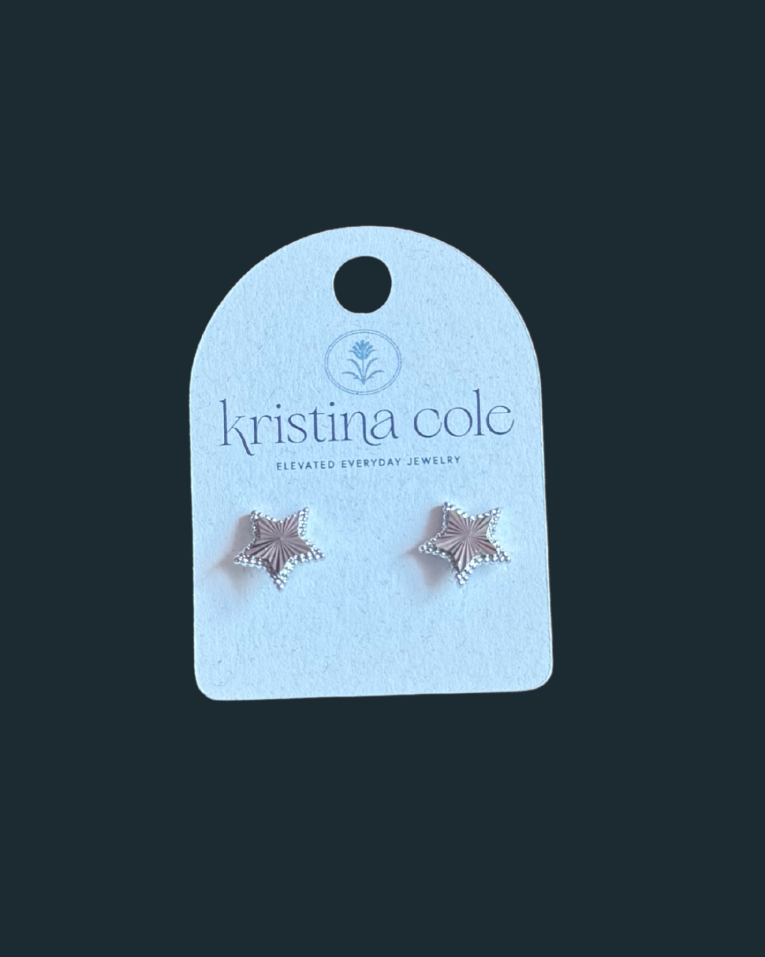 Silver Stars and Shine Studs